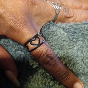 Silver Heart Ring